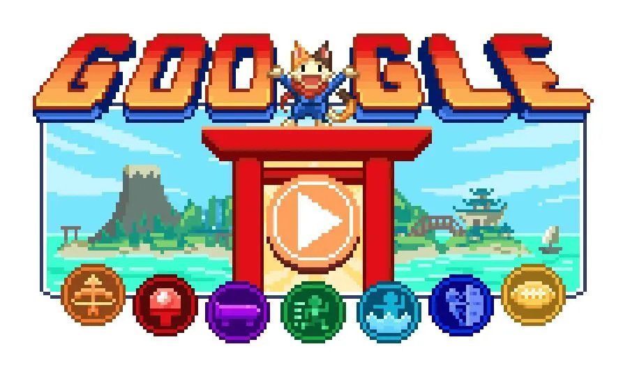 吃豆人|奥运期间的谷歌LOGO中，藏着一款完整的RPG游戏