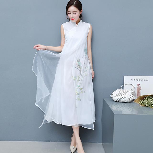 改良版|正流行的改良旗袍连衣裙,刚刚好的韵味,典雅之余又不失魅惑十足