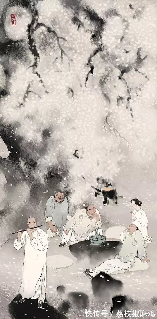 绘画#清华大学才女尧立,她笔下的插画,美到让人窒息