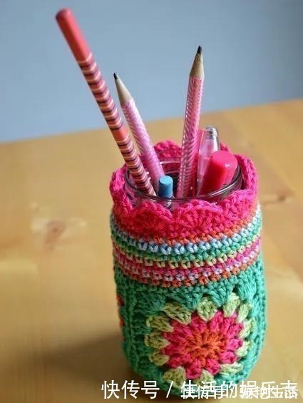 给普通的废旧玻璃瓶穿件衣服，颜值翻番！DIY变废为宝手工制作！