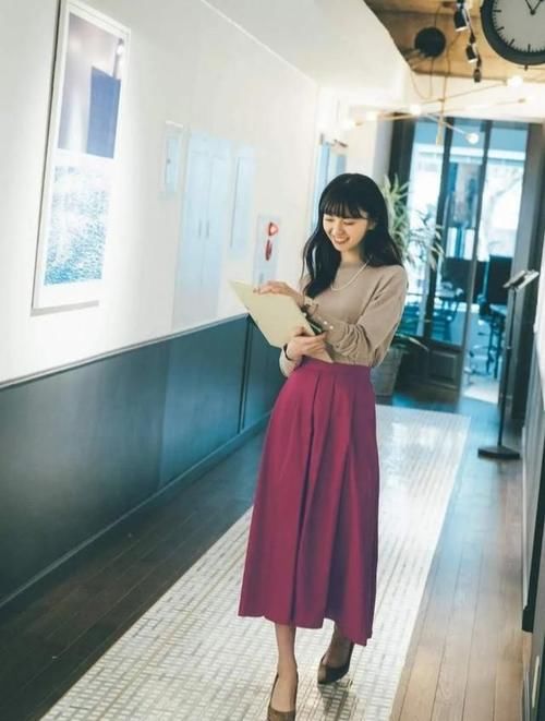 日系毛衣穿搭你以为简单？里面学问多着呢，这些技巧要牢记