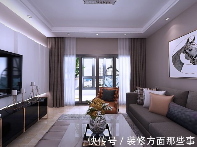 现代|121平现代风格三居室，制造宽敞给人带来轻松的心境