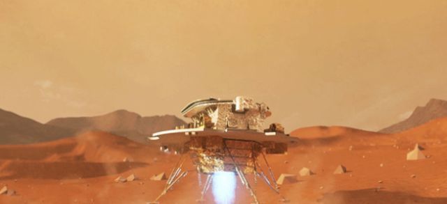 天问一号 “失联”9分钟,靠自己成功登火,中国航天迈出“里程碑”一步