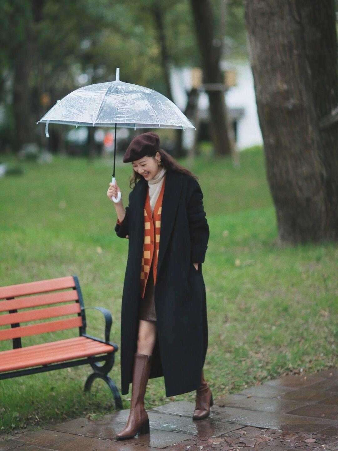 大衣|冬天裙装怎样选?码住这三条,上身精致又有气质