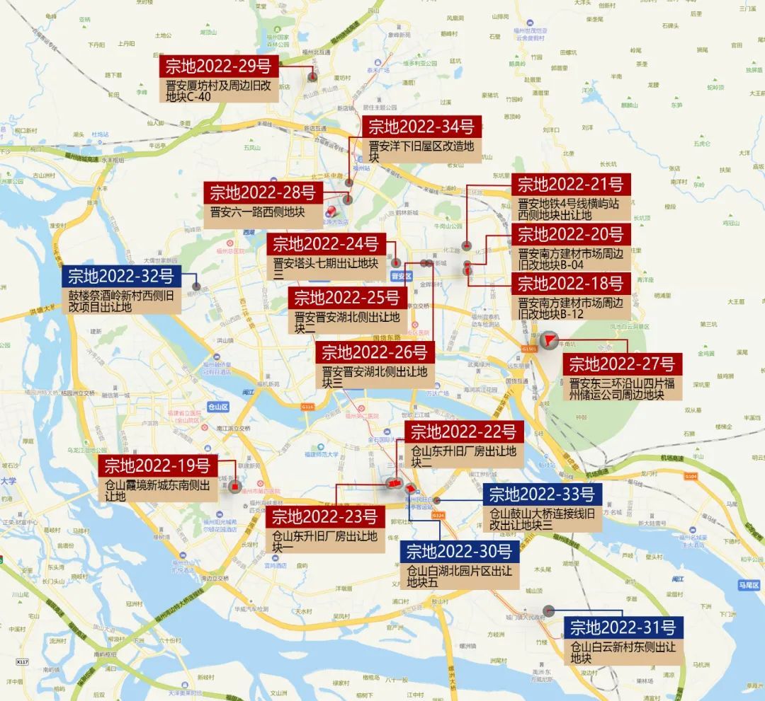 住宅|17幅、624亩、132亿！福州土拍大战，厦门国企三强组团来袭！