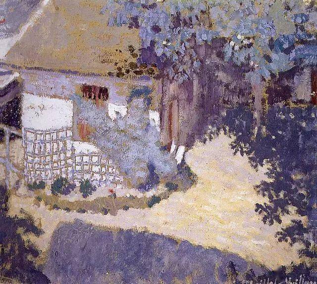 油画!法国纳比派代表画家-维亚?尔·爱德华油画