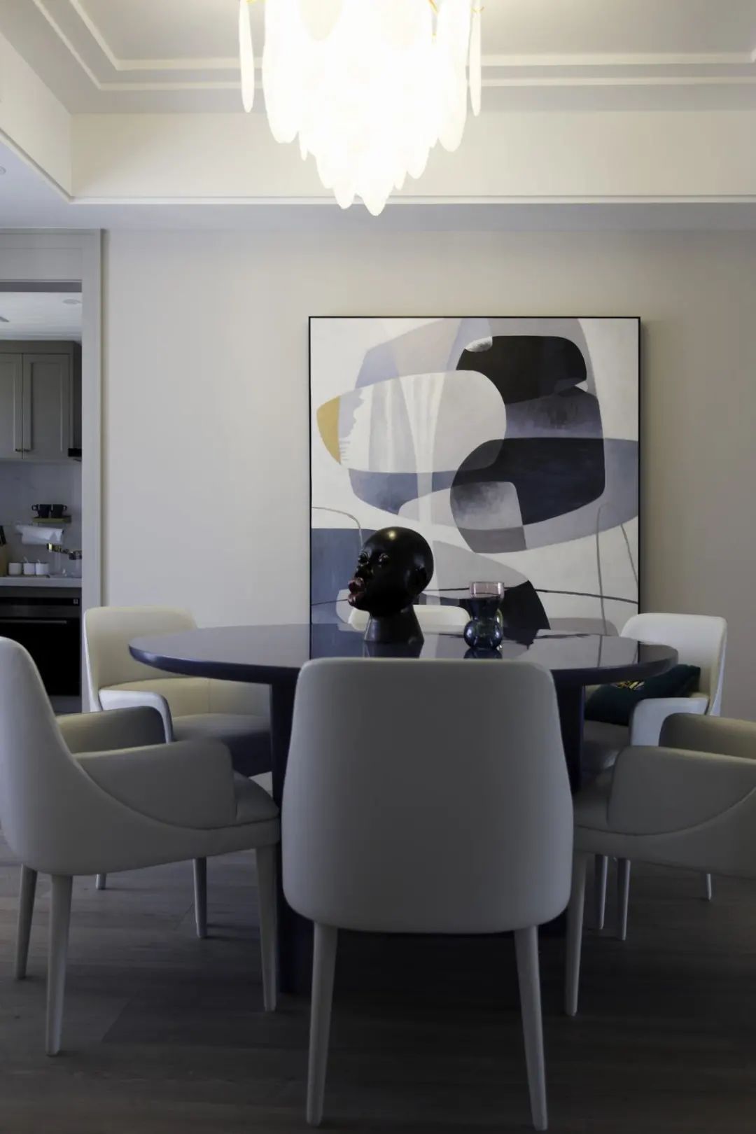 舒适|180㎡浪漫小窝，蓝与粉、灰与白，优雅情趣，轻松舒适