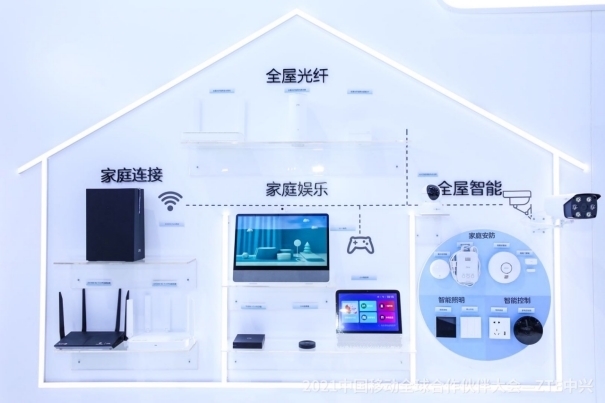 路由器|2021中国移动合作伙伴大会举行，中兴终端闪耀亮相