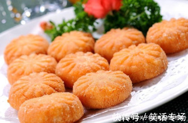糯米粉|炸南瓜饼,别只加糯米粉,想要外酥里糯,松软不粘牙,3点很关键