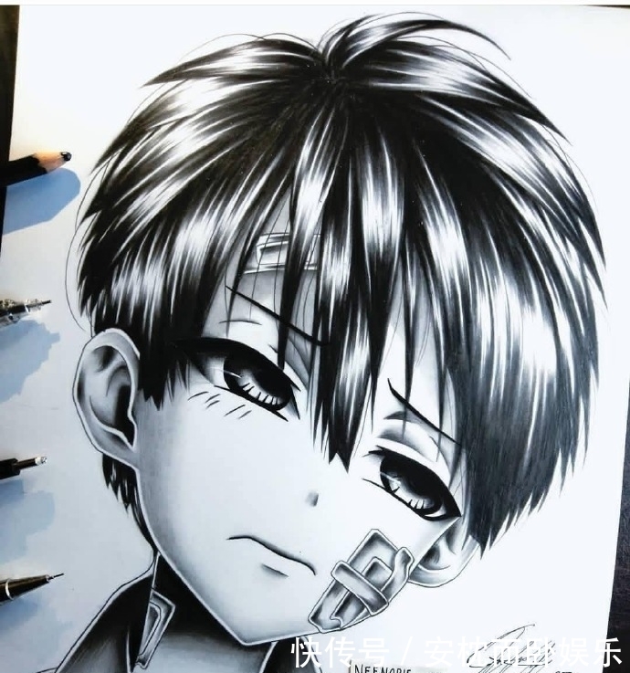 画师笔下的作品,虎子这张过分帅气了!