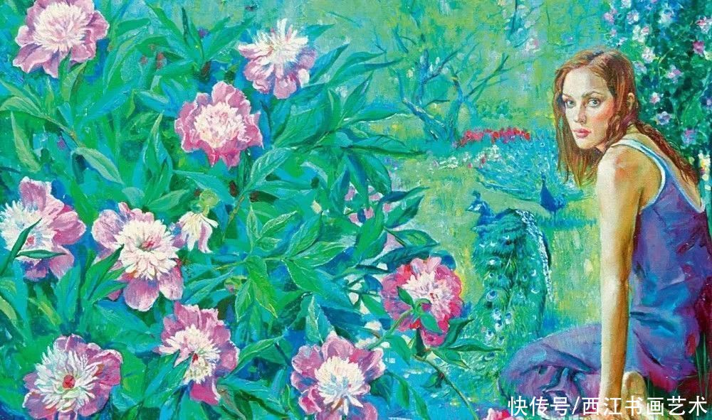 细致瑰丽的画风，俄罗斯女画家纳塔利娅·图尔