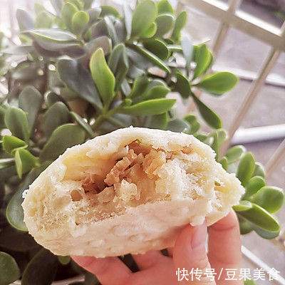 猪油渣萝卜丁大包子