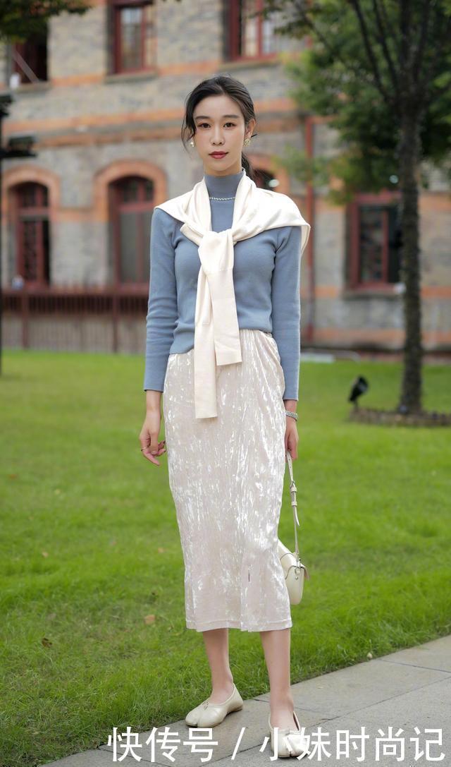 选择|冬天穿裙子, 美女选择半身裙, 根据需求搭配出不俗的时尚品味