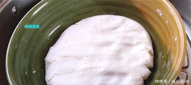 开胃|糯米粉新吃法,不揉面,简单擀,糯米香甜咬一口,超级开胃