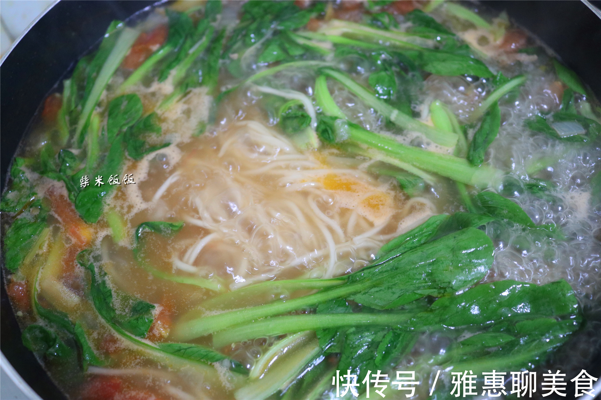 面条|早餐吃不够，晚餐还想吃，这碗面我家一周做5次，连汤也喝光
