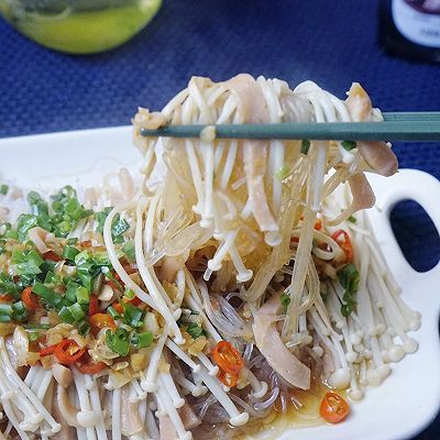 金针菇|蒜蓉粉丝金针菇