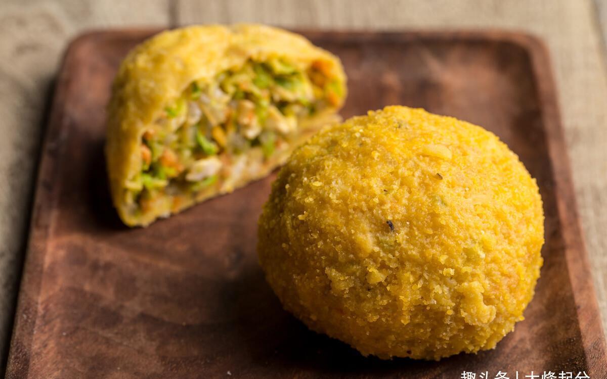 萝卜缨|玉米面菜团子,原始的味道,满满回忆的,心动吗快做起来吧