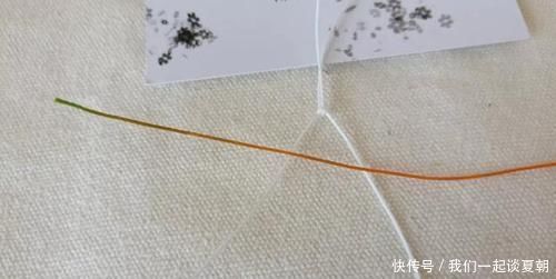 白线|五彩南美蜡线编个小挂饰,出彩了DIY绳结编织,附编绳教程