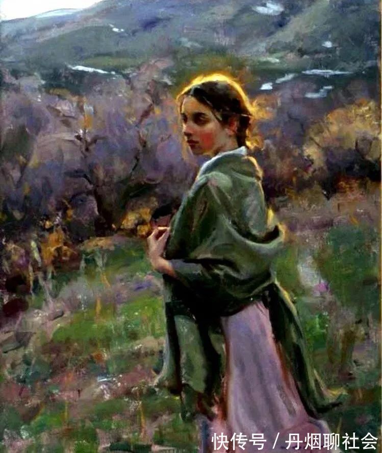 迈克尔·马尔姆!寻找生命中的光,70后印象现实主义画家迈克尔·马尔姆的油画