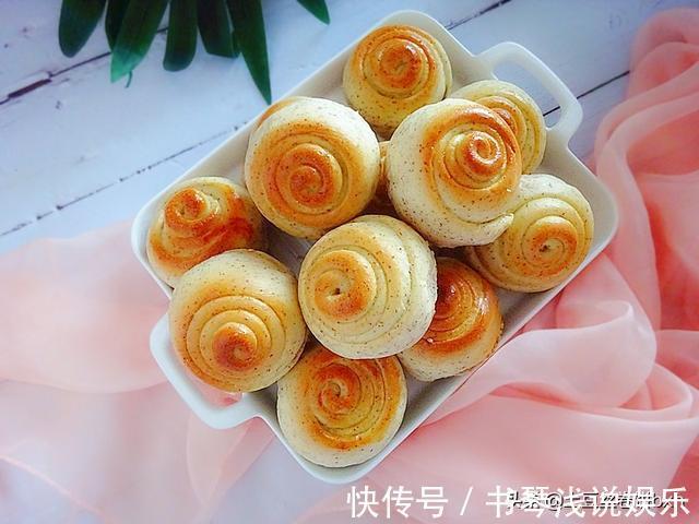 孩子|这是孩子最爱的烤馒头，一次发酵简单省事，每次做最少吃5个