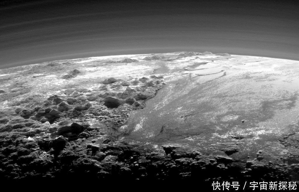 最远50亿公里在太阳系其它星球上看夕阳,真实照片不是PS的