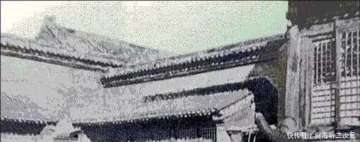 紫禁城|溥仪被逐出紫禁城的老照片,凌乱的龙床,行李拉了80多箱!