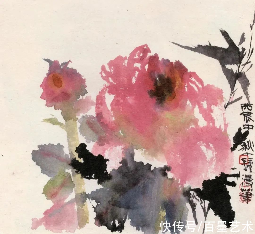 汪大文|程十发送女弟子四组册页，隐藏了四十年的精彩