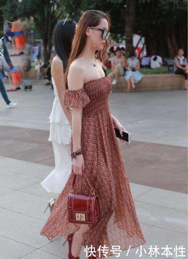 光鲜|街拍:明艳光鲜的美女,搭配有致会穿衣打扮的女孩才有魅力!