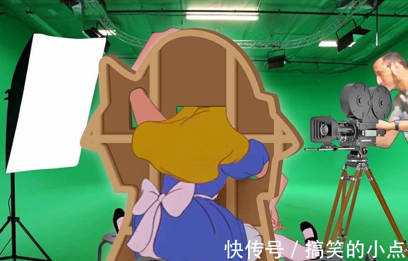 沙雕|揭秘迪士尼绿背景,坐魔毯全靠平衡力,大海变娃娃池,现场太沙雕