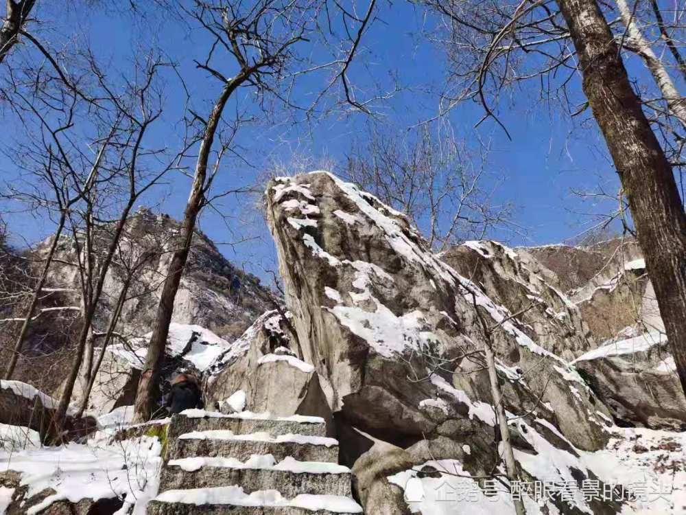 辞旧迎新登高翠华山 赏雪景看晴空万里