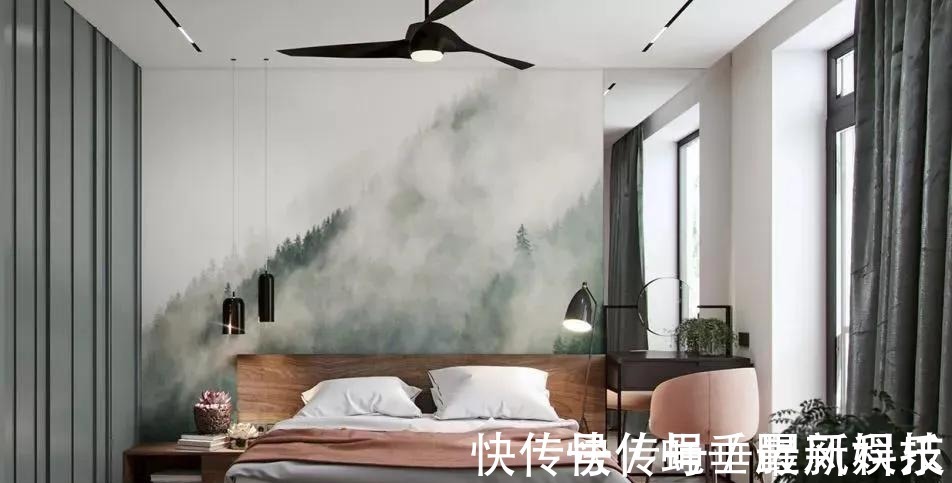 沉稳色|别再大白墙了!卧室色彩搭配也可以很高级!