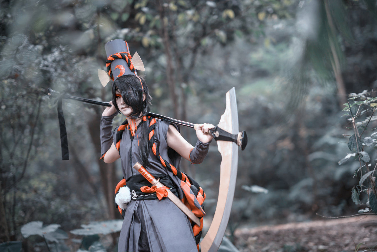 阴阳师|阴阳师鬼使黑白Cosplay