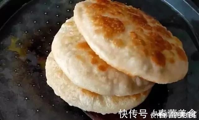 奶奶|奶奶教我做糖饼,不发面不醒面,个个空心鼓大泡,好吃还简单