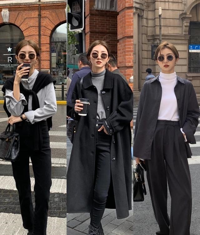 锥形裤 女士冬天有哪些算正装精致又高级的穿搭look,照着穿就对了!