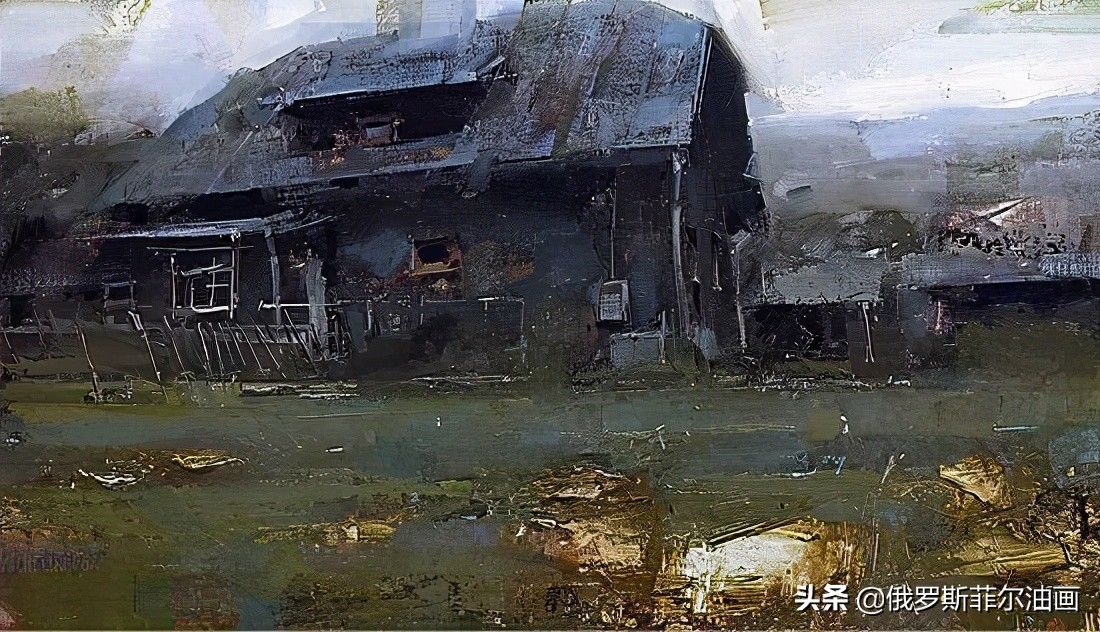 果断干脆的笔触~斯洛伐克画家蒂博尔的油画作品细腻、大气