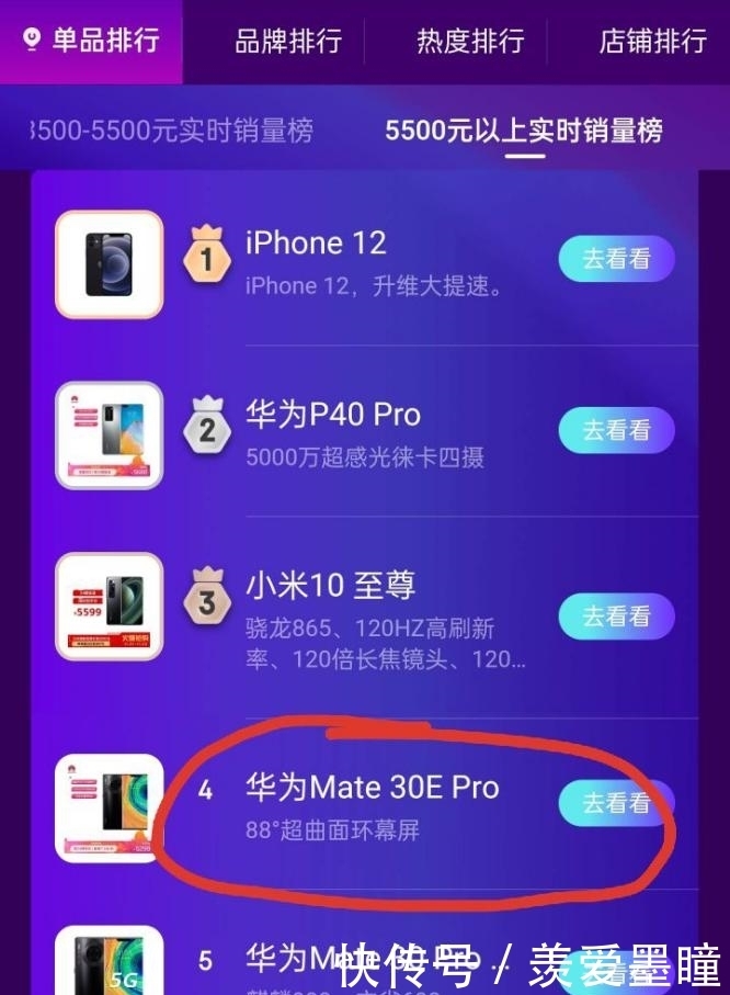 款手机|华为Mate30E进入高端机销量榜前5，这部冷门机器，为何突然火了？