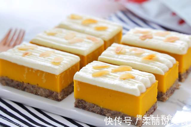 秋天一定要试试这个低卡甜品，简单好做低油低糖，南瓜就可以做