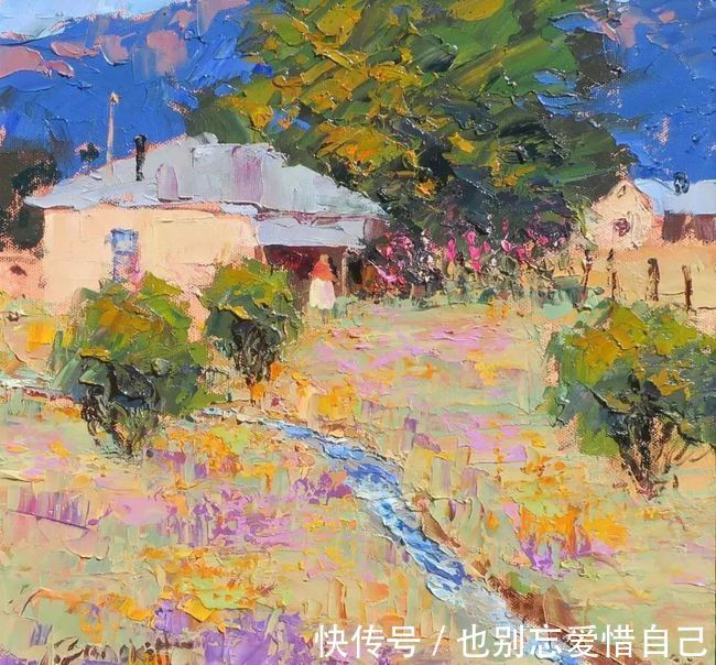 布兰克特|一个地方画了40多年,但在他的眼中依然保持鲜活!