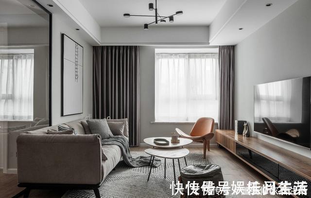 化繁为简|再买房,一定要学他家“化繁为简”,70平的房子美得很高级晒晒
