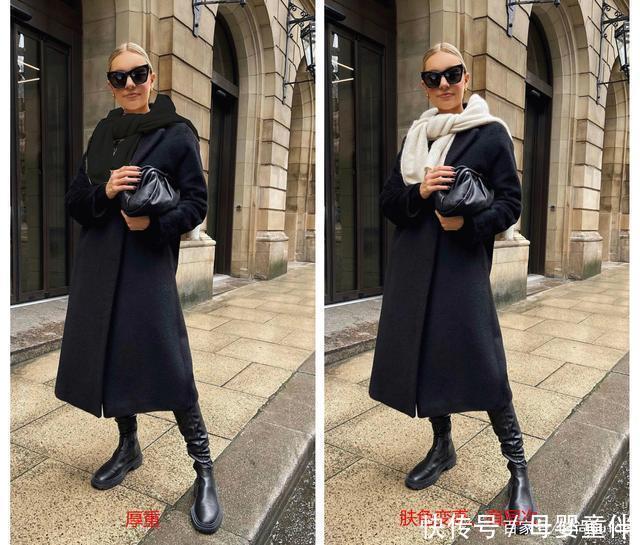 1个技巧+3个思路让你明白,冬天的“围巾”怎么搭才能显白显高级