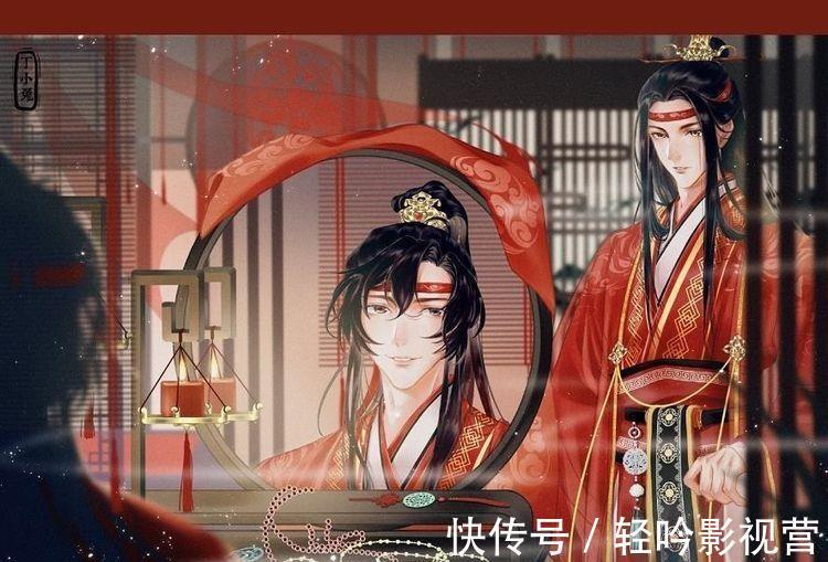 蓝忘机|蓝忘机的生日贺图,单人帅气,双人唯美,满屏红色的最喜庆