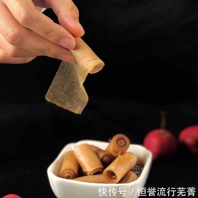 山楂|苹果别再直接啃了,这样做消食解腻又开胃,比山楂卷还美味!