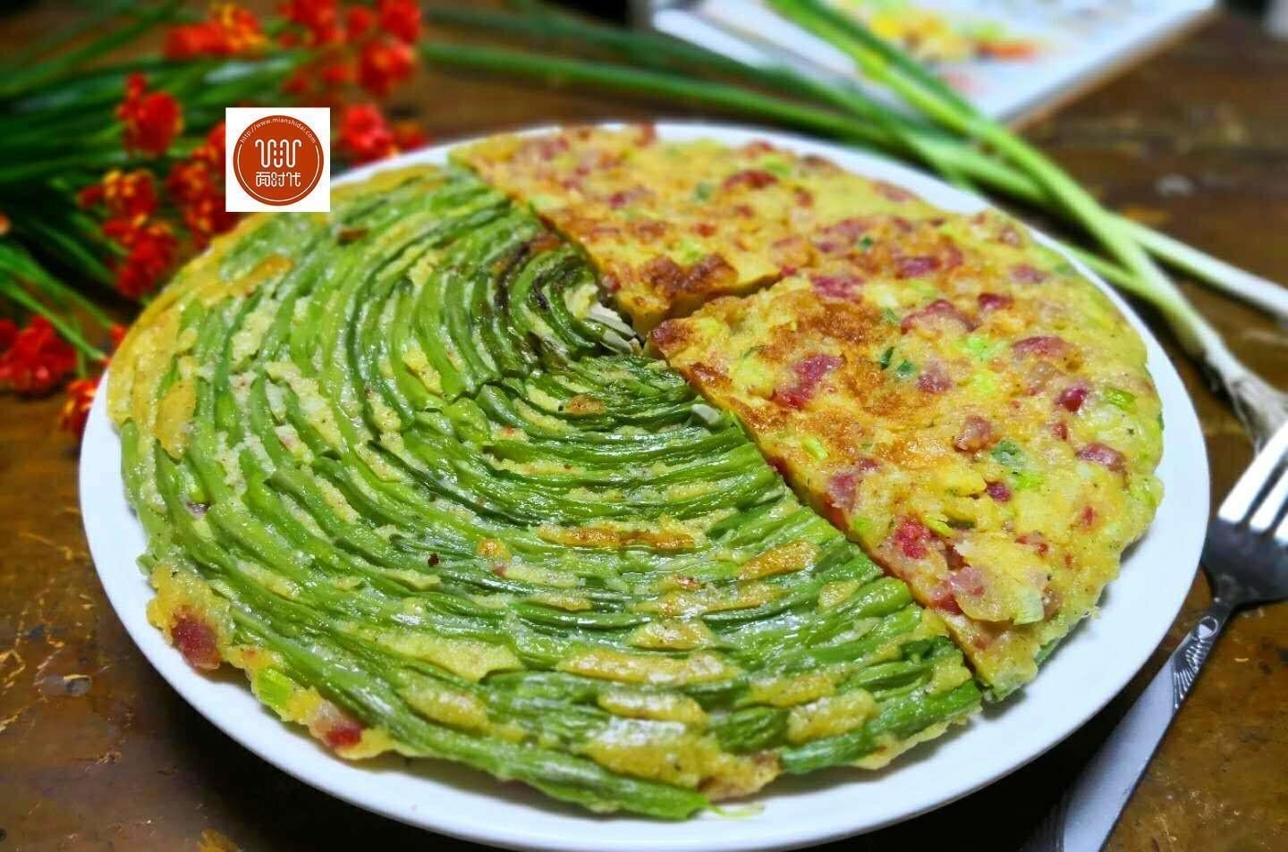 1把豆角,4个鸡蛋,筷子一搅,几分钟解决全家人早餐,柔软劲道