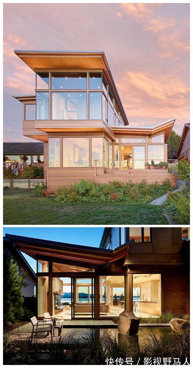 西北太平洋|20棟小別墅設計實例，第3棟對我啟發很大，今后回鄉也要這樣建