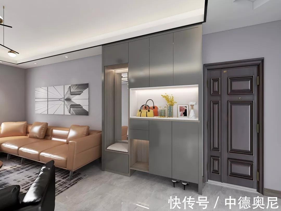 客厅|优雅的灰调空间,优雅、大方、耐看