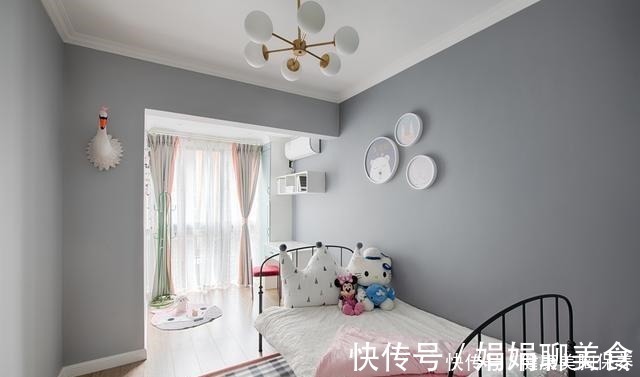 小公主|谭书娅作品106㎡一家三口，现代美式风打造的幸福之家！