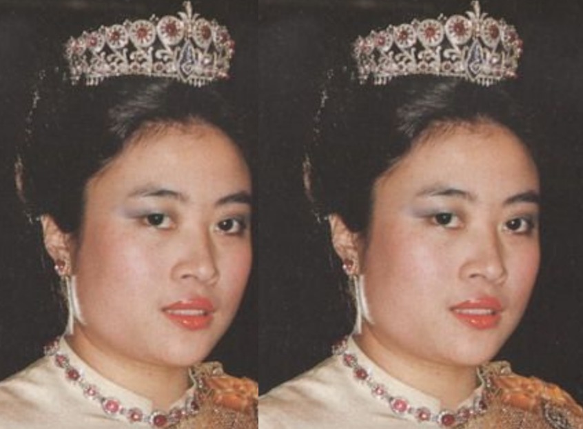 育坤|诗妮娜找到新靠山,佩戴原配红宝石项链炫耀,成功融入育坤家族