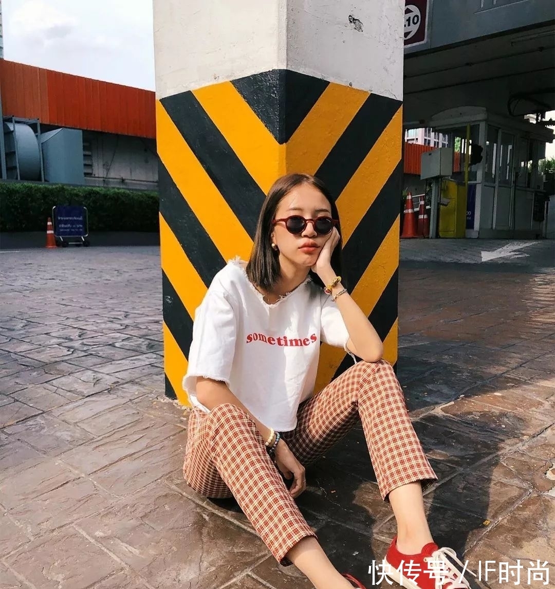 修饰力 九分裤 + 短袖,今夏王炸组合!