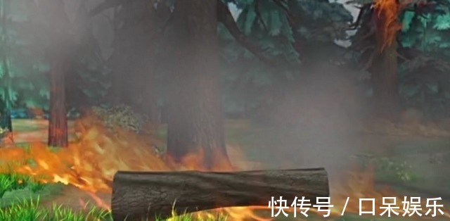 熊大熊二|《熊出没》还有这四大高级穿帮镜头,网友:熊二用木头救火?