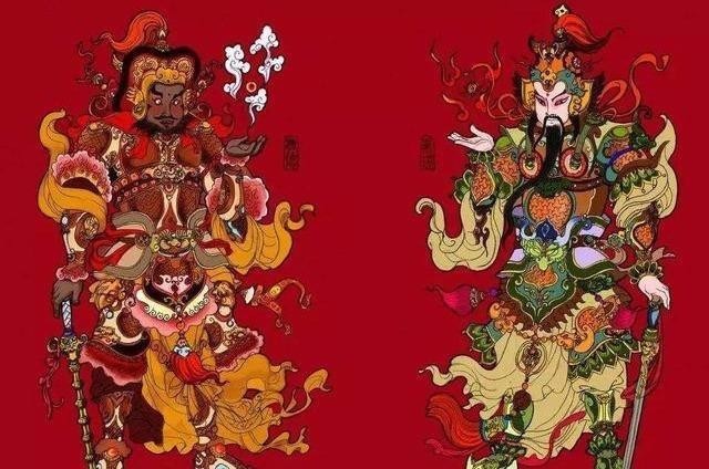尉迟恭|门神不仅仅有秦琼和尉迟恭,还有这个女人,你知道有多少?